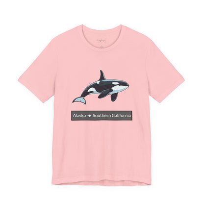 Orca Tee - Migration "Alaska to Southern California"
