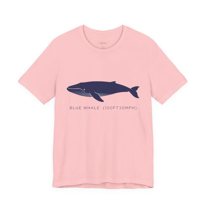 Blue Whale Tee - "Stats"