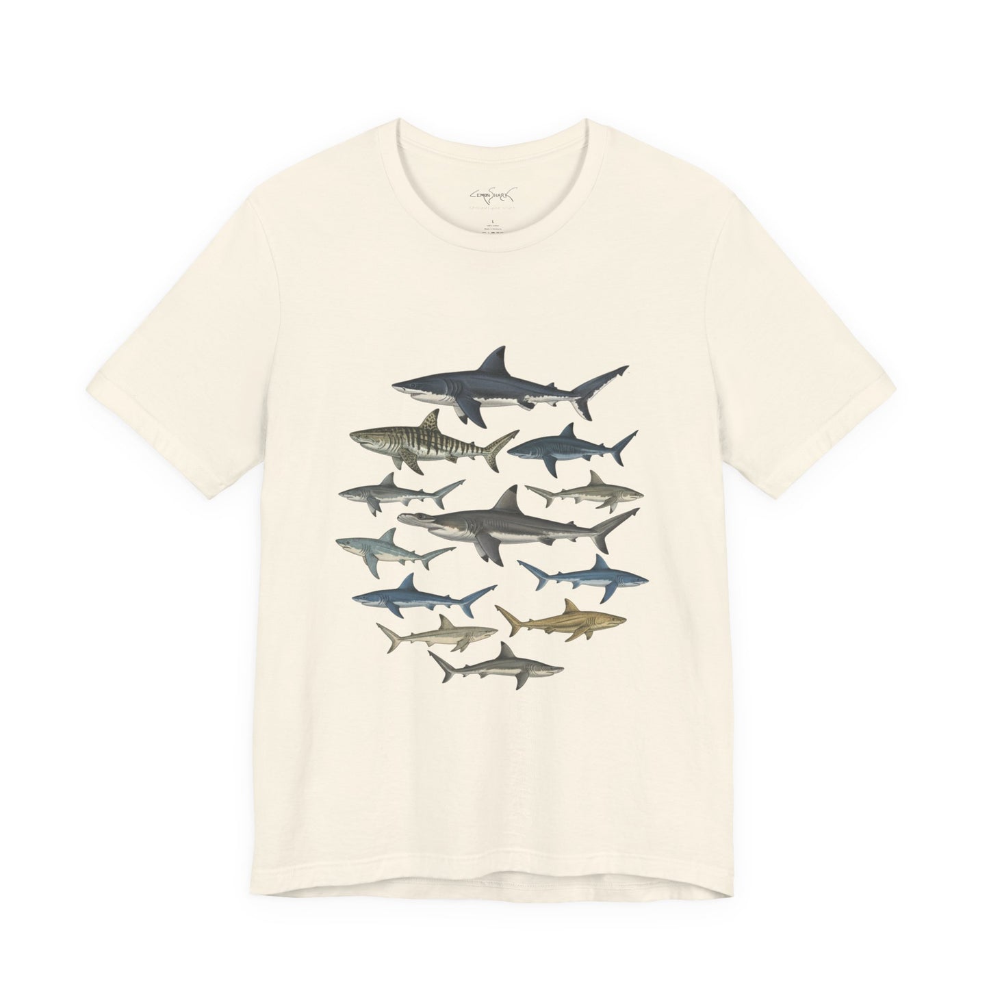Shark Tee - Ocean's Twelve (Shark List on Back)