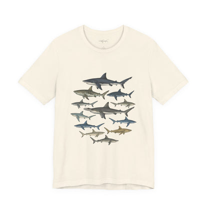 Shark Tee - Ocean's Twelve (Shark List on Back)