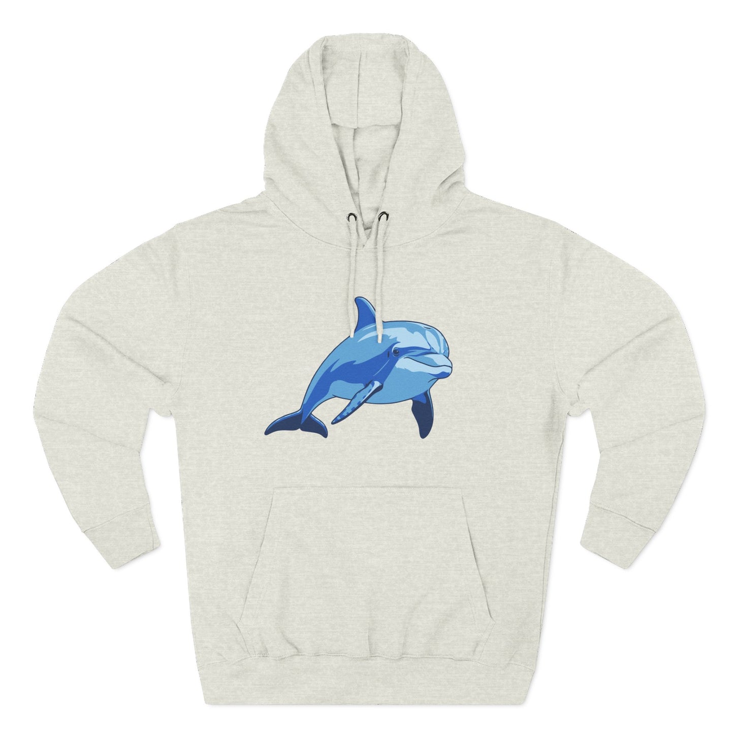 Dolphin Pullover Hoodie - Playful
