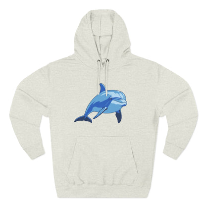 Dolphin Pullover Hoodie - Playful