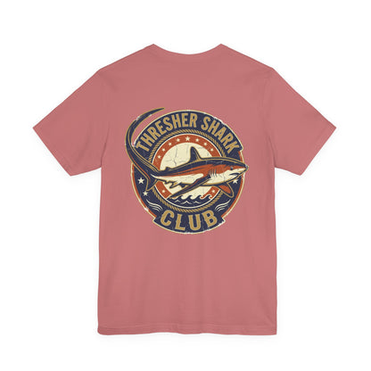 Thresher Shark Club Tee - Badge (Both Sides)