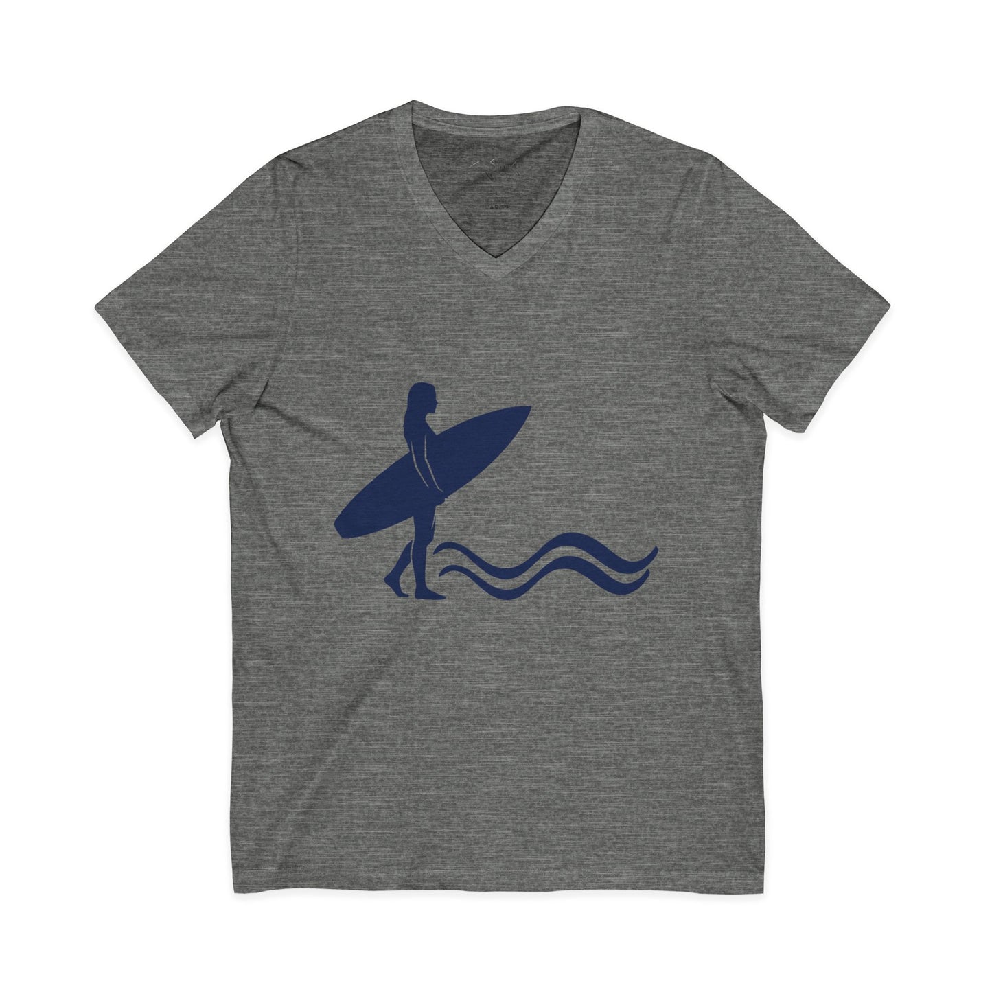 •V• Surfer V-Neck Tee - Silhouette