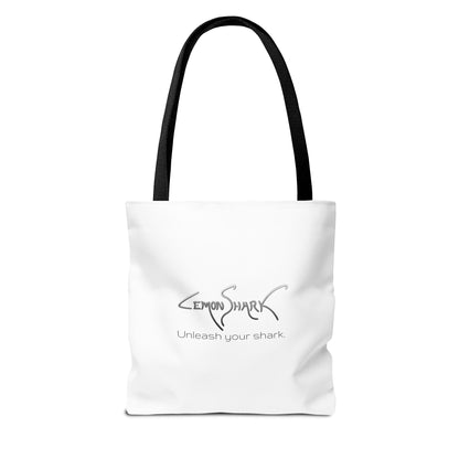 Shark Tote Bag - "Salty"