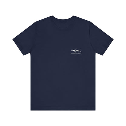 Blue Shark Tee - Apex Mindset (Back Print)