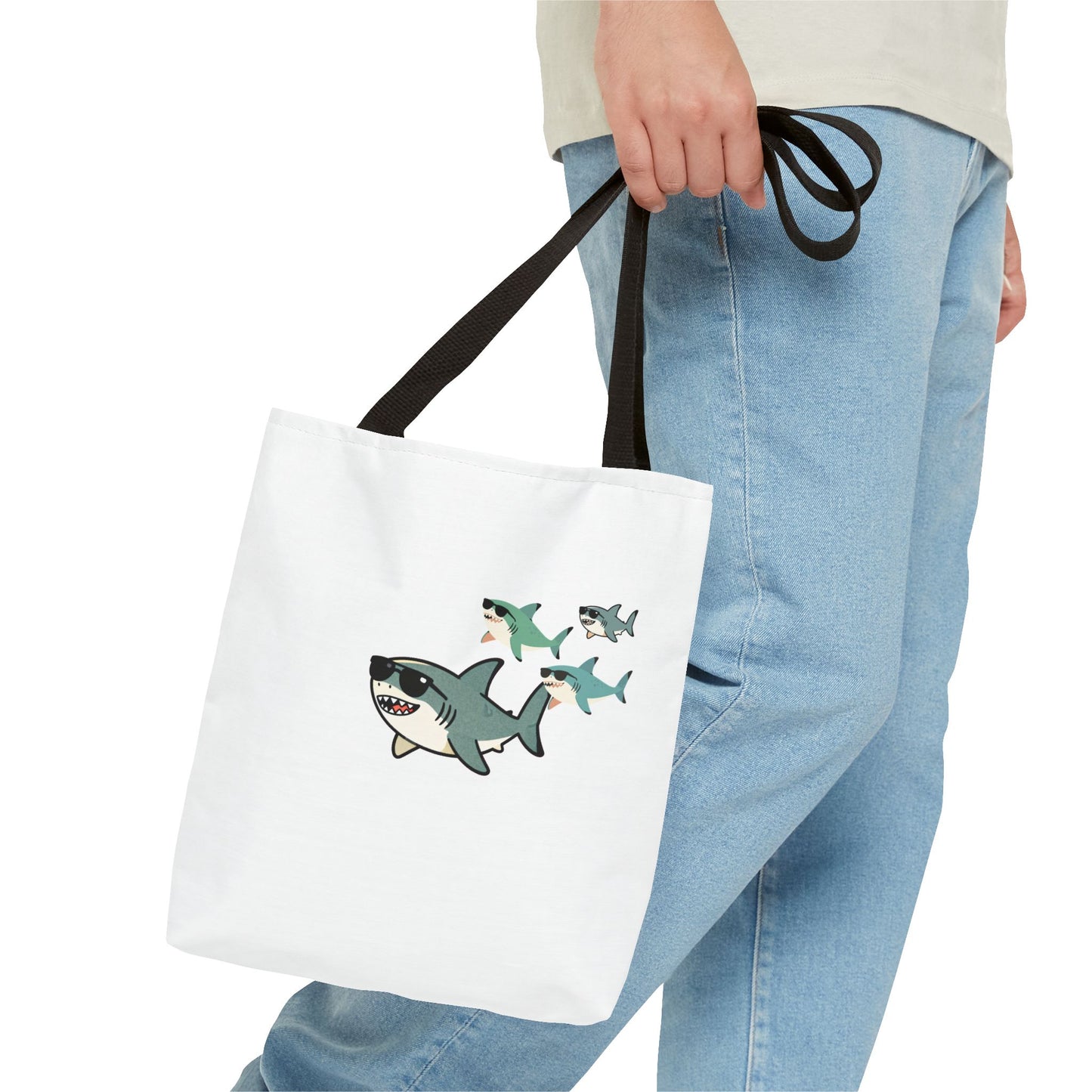 Shark Tote Bag - Sharky School