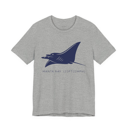 Manta Ray Tee - "Stats"