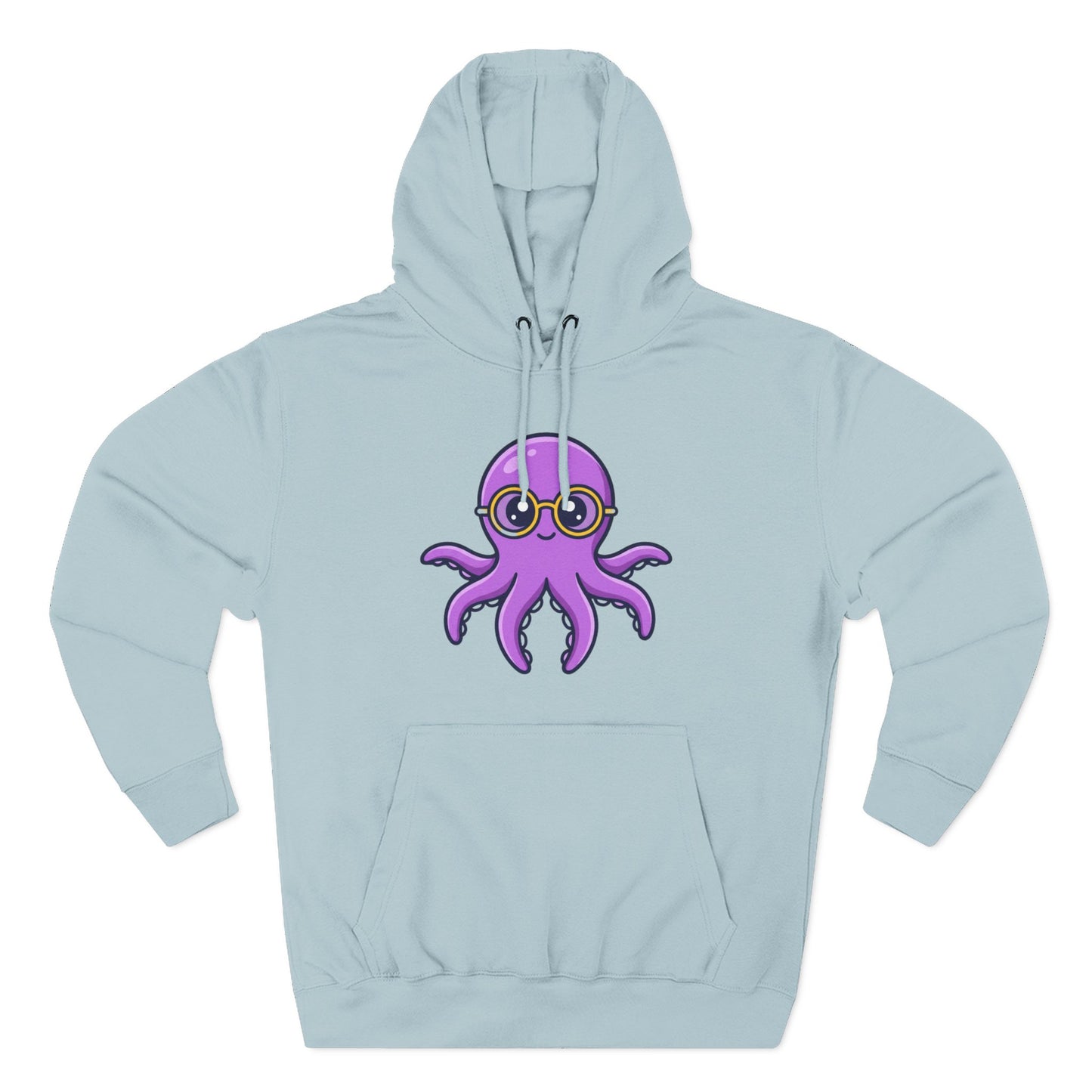 Octopus Pullover Hoodie - Happy