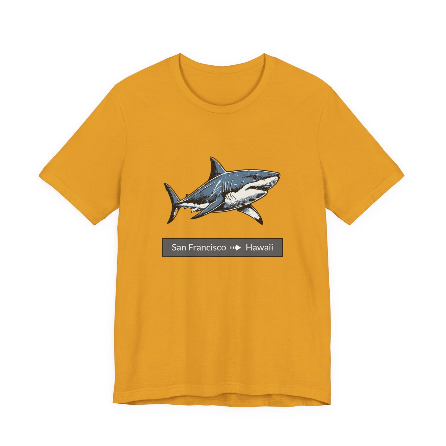 Shark Tee - San Francisco to Hawaii
