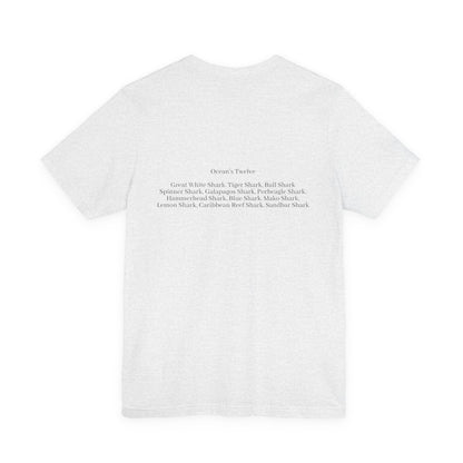 Shark Tee - Ocean's Twelve (Shark List on Back)
