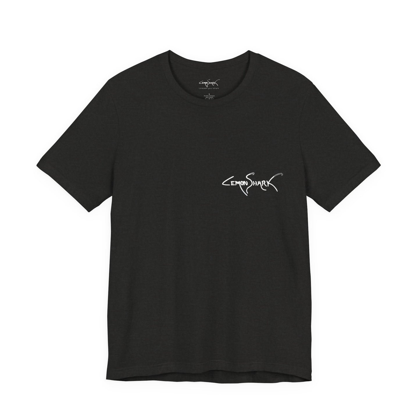 Flying Fish Woodblock Tee - Wave (Back IMage, Front Logo)