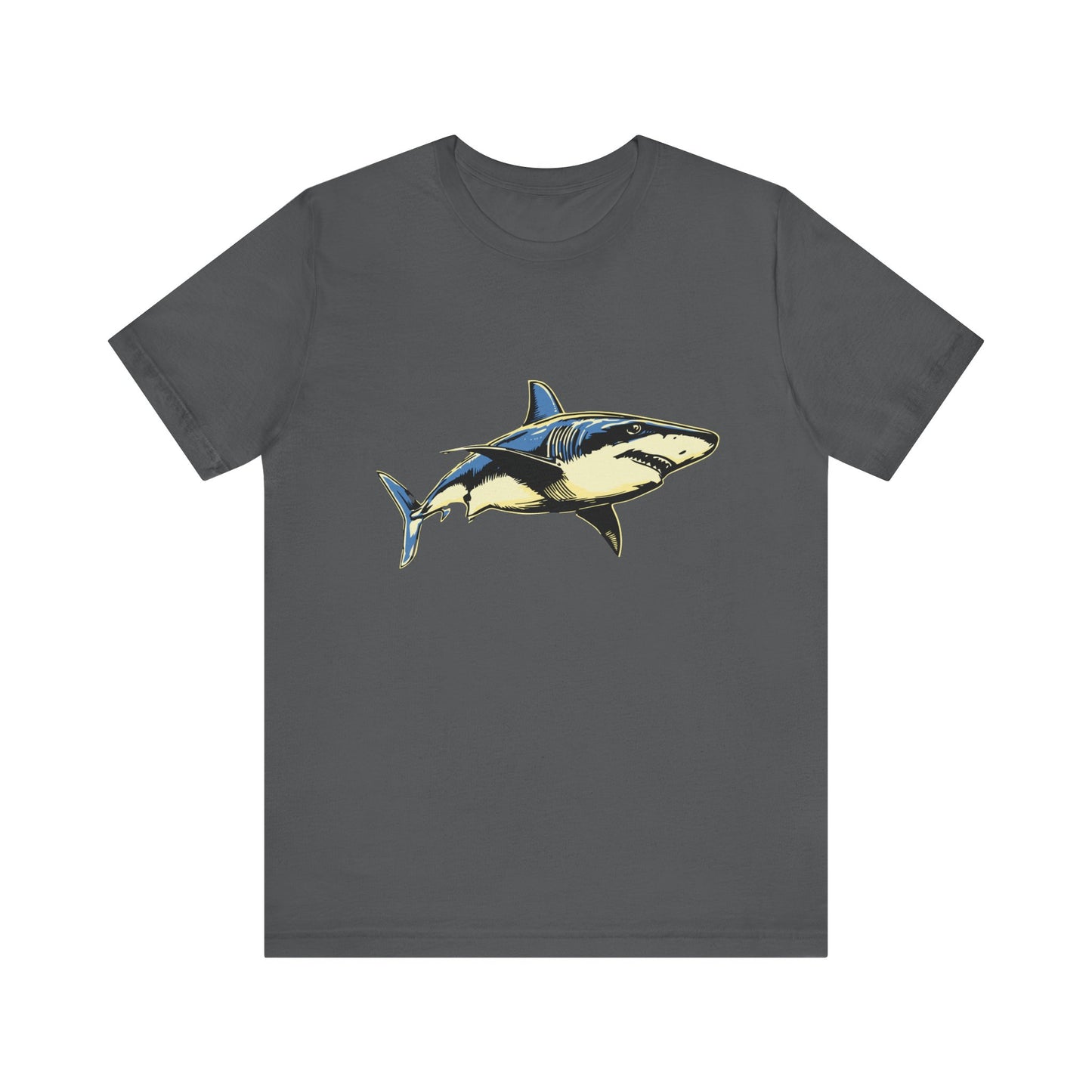 Vintage Great White Shark Graphic Unisex Jersey Tee