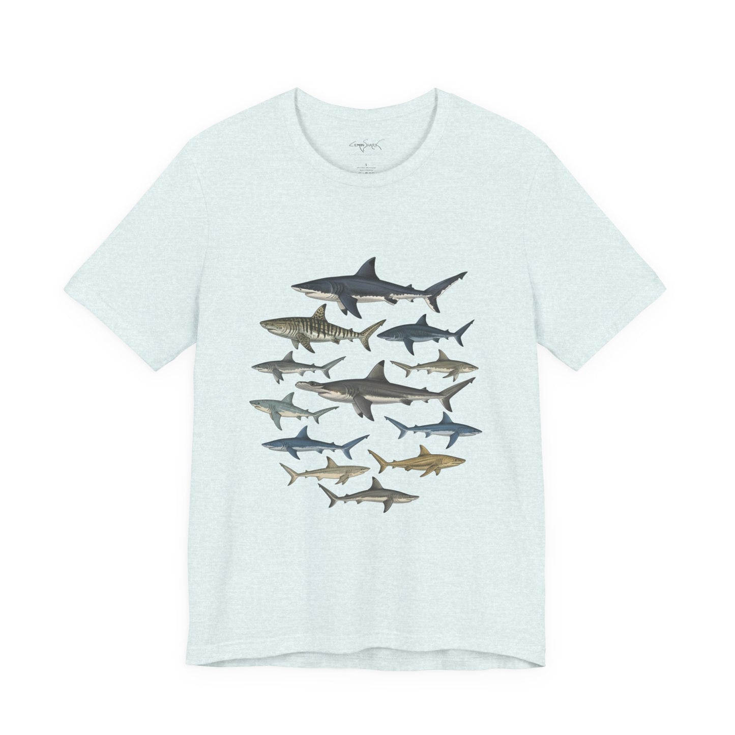 Shark Tee - Ocean's Twelve (Shark List on Back)