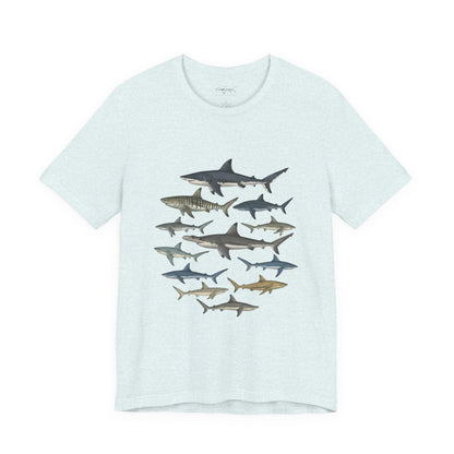 Shark Tee - Ocean's Twelve (Shark List on Back)