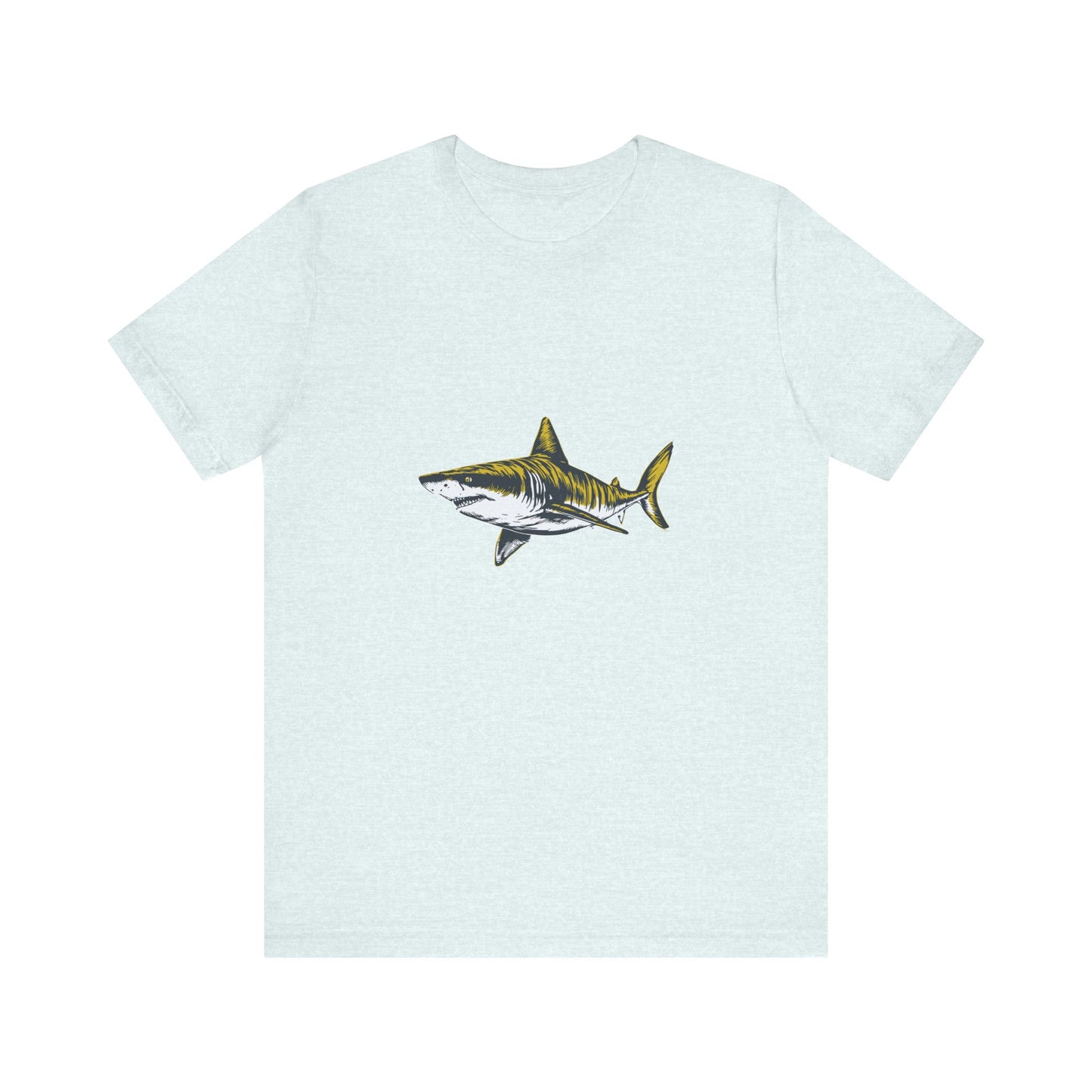 Vintage Tiger Shark Graphic Unisex Jersey Tee