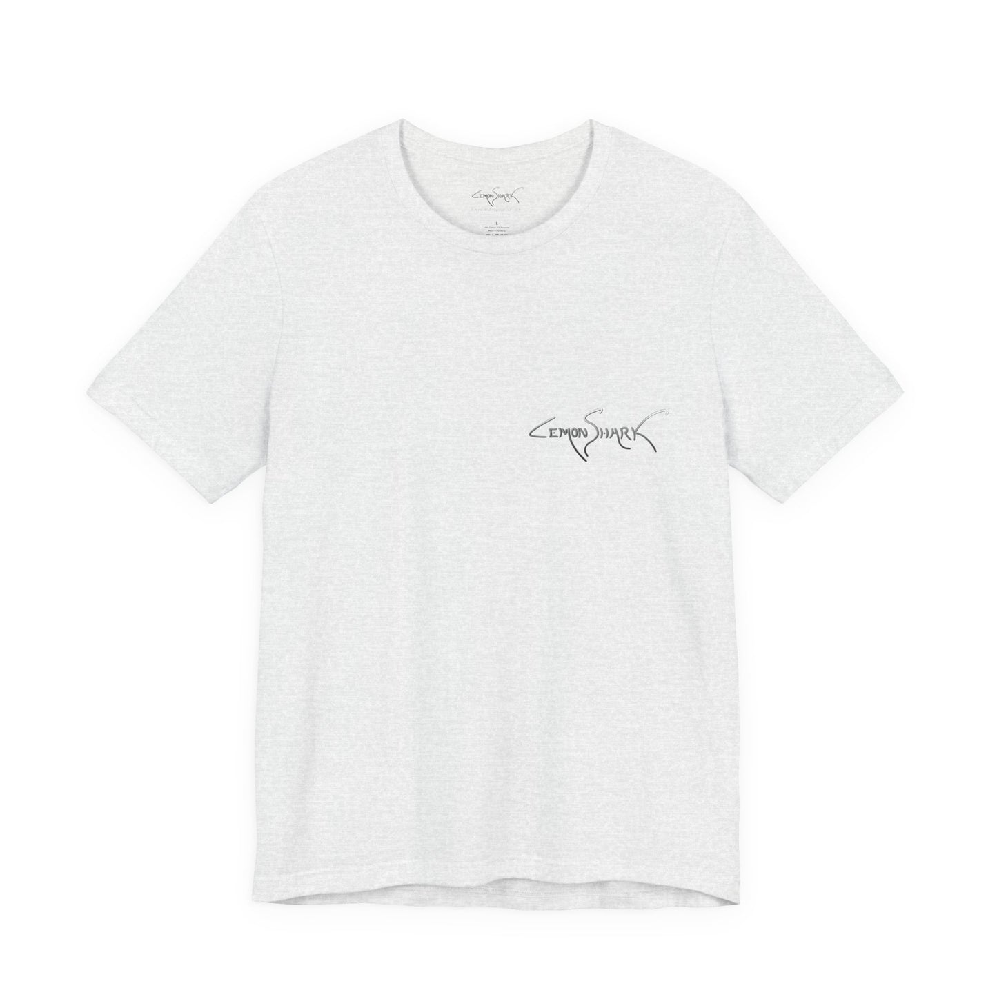 Flying Fish Woodblock Tee - Wave (Back IMage, Front Logo)