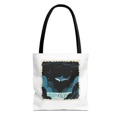 Shark Tote Bag - "Zen"