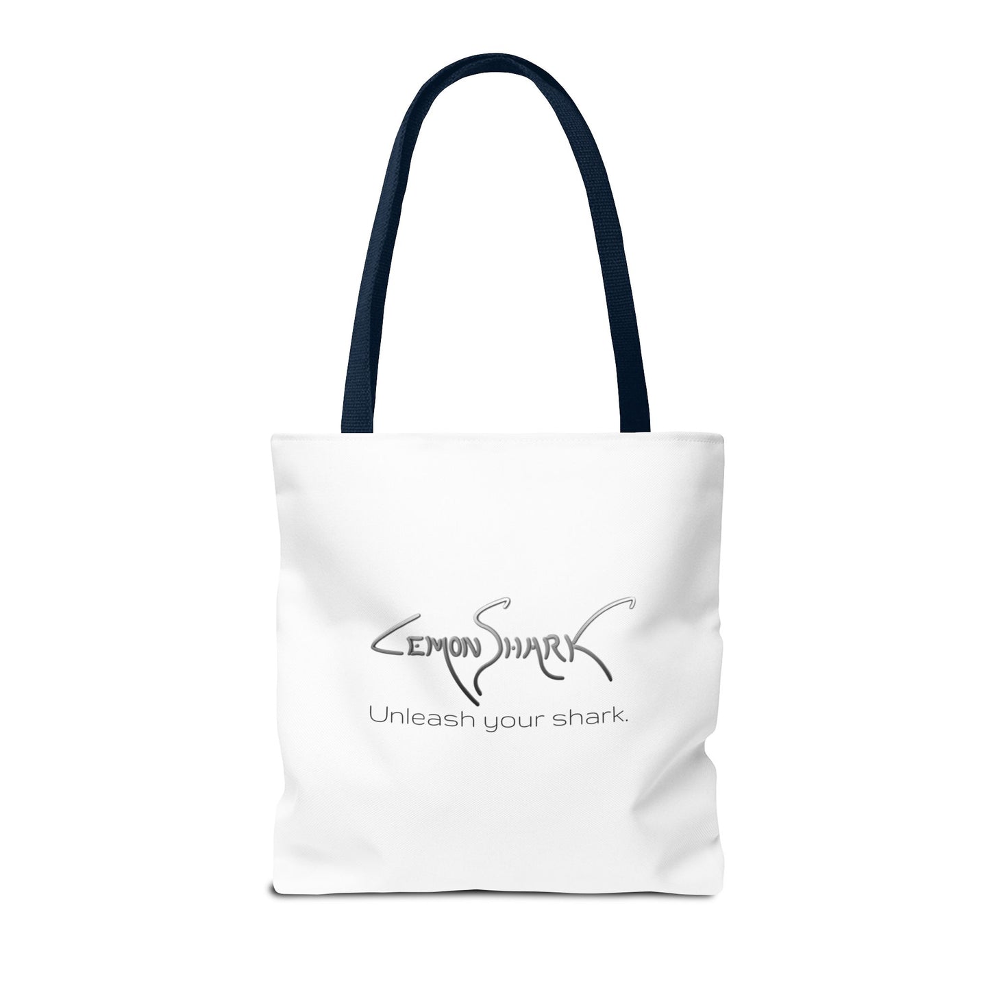 Shark Tote Bag — 'Ocean Authority' & 'Unleash Your Shark' Printed Tote