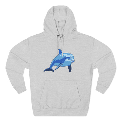 Dolphin Pullover Hoodie - Playful