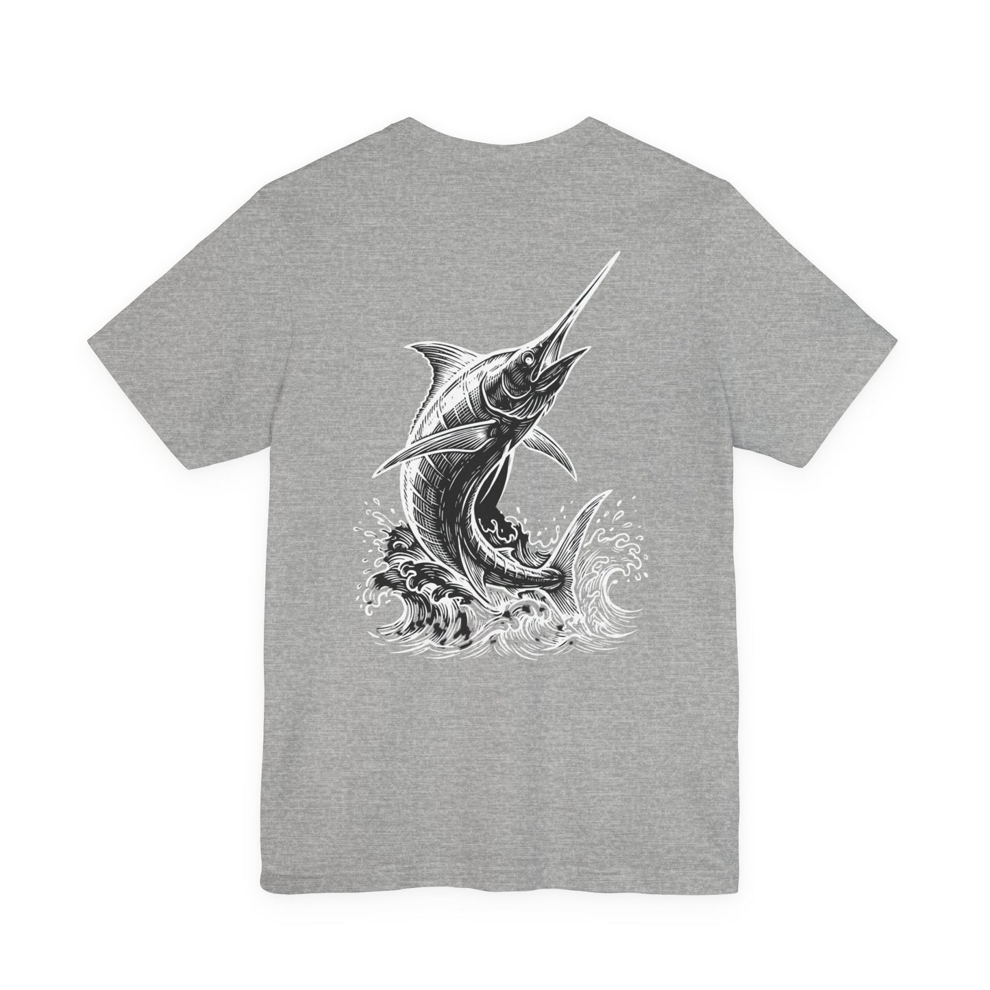 Marlin Club Tee - Leap (Back Image, Front Logo)
