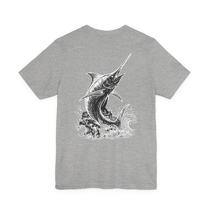 Marlin Club Tee - Leap (Back Image, Front Logo)