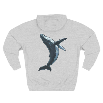 Shark & Whale Hoodie – The SK Variation "Breach" (Front & Back Images)