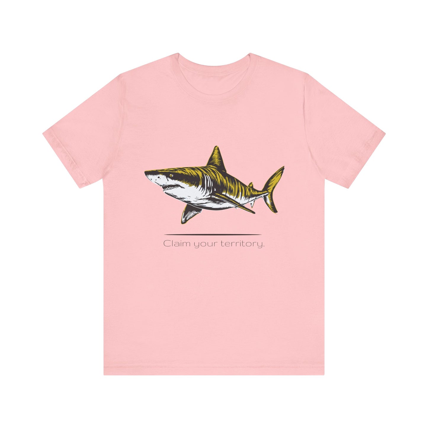 Tiger Shark "Claim your territory" Graphic Unisex Jersey Tee