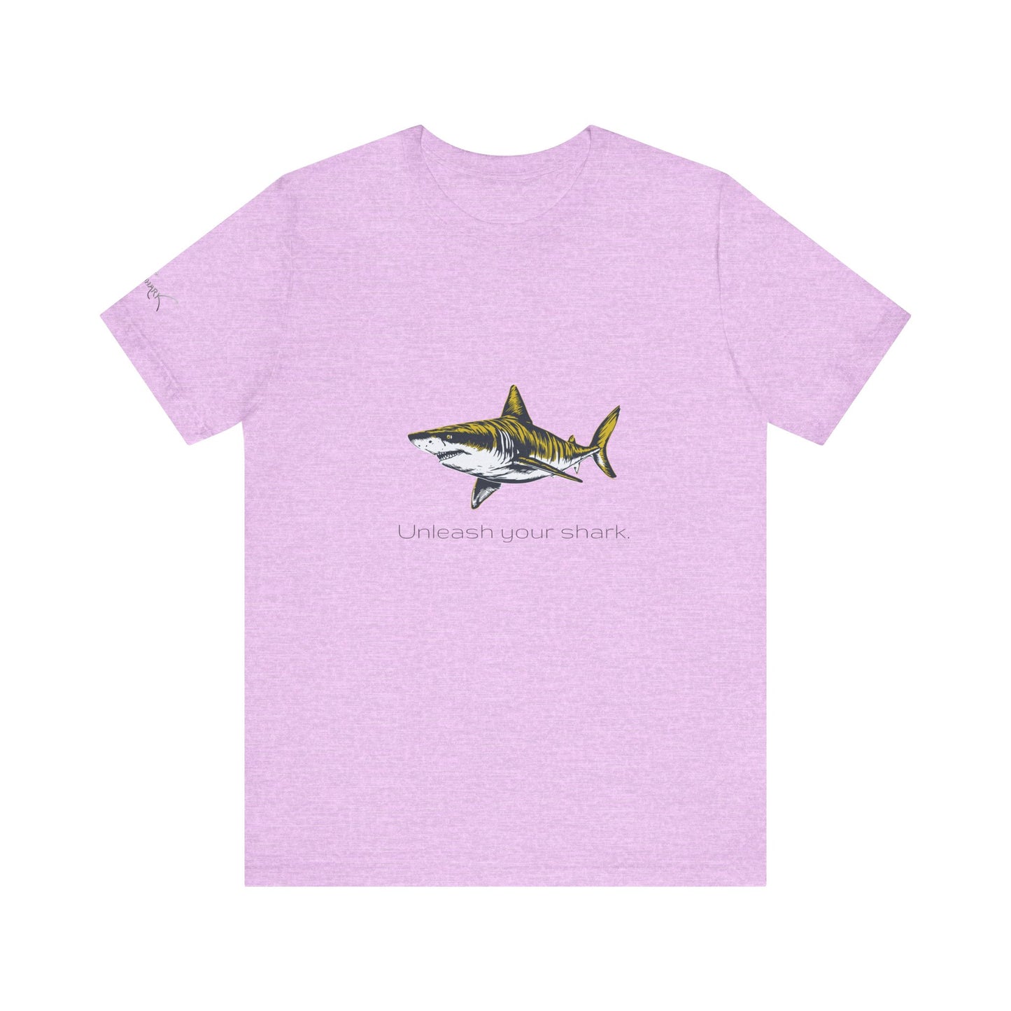 Tiger Shark "Unleash your shark" Graphic Unisex Jersey Tee