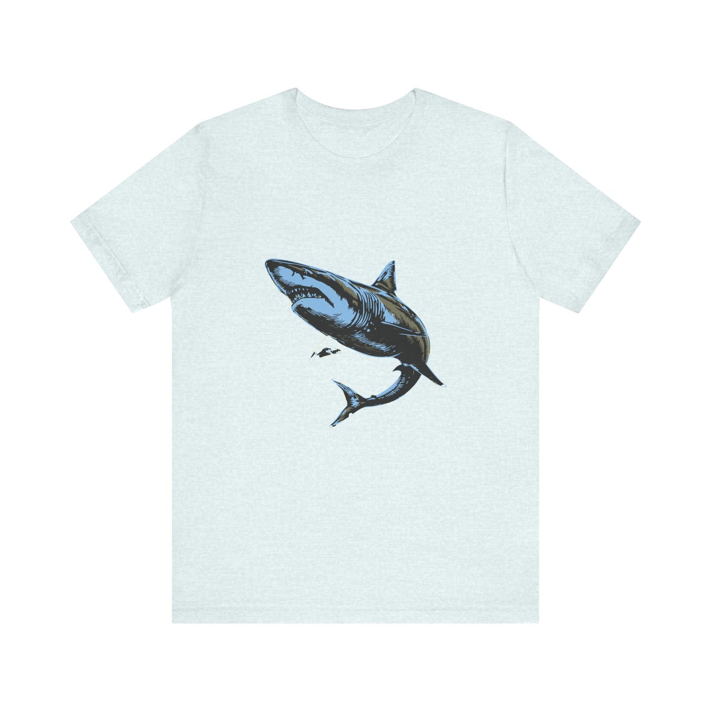 Great White Shark Graphic Unisex Jersey Tee