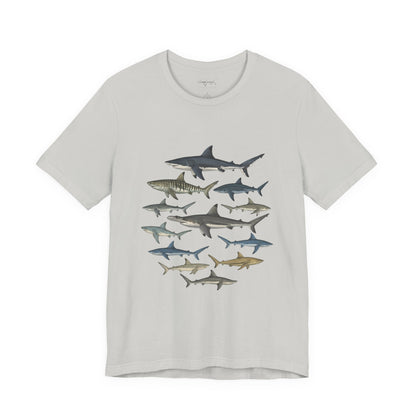 Shark Tee - Ocean's Twelve (Shark List on Back)