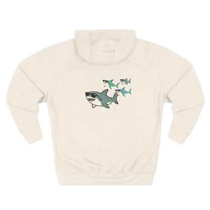 Sharky Pullover Hoodie - Sharky School (Logo on Front)