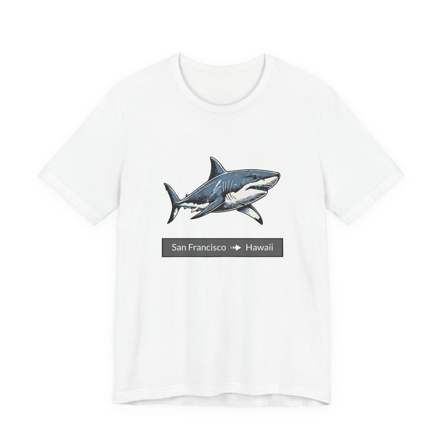 Shark Tee - San Francisco to Hawaii