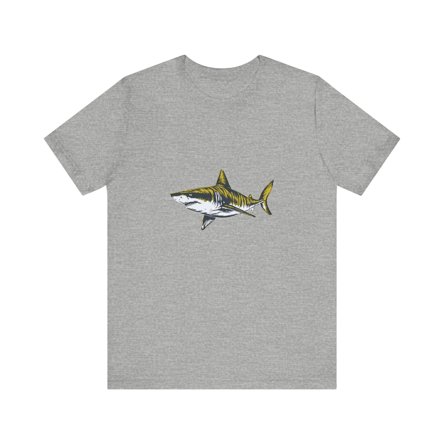 Vintage Tiger Shark Graphic Unisex Jersey Tee