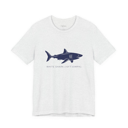Shark Tee - Great White "Stats"