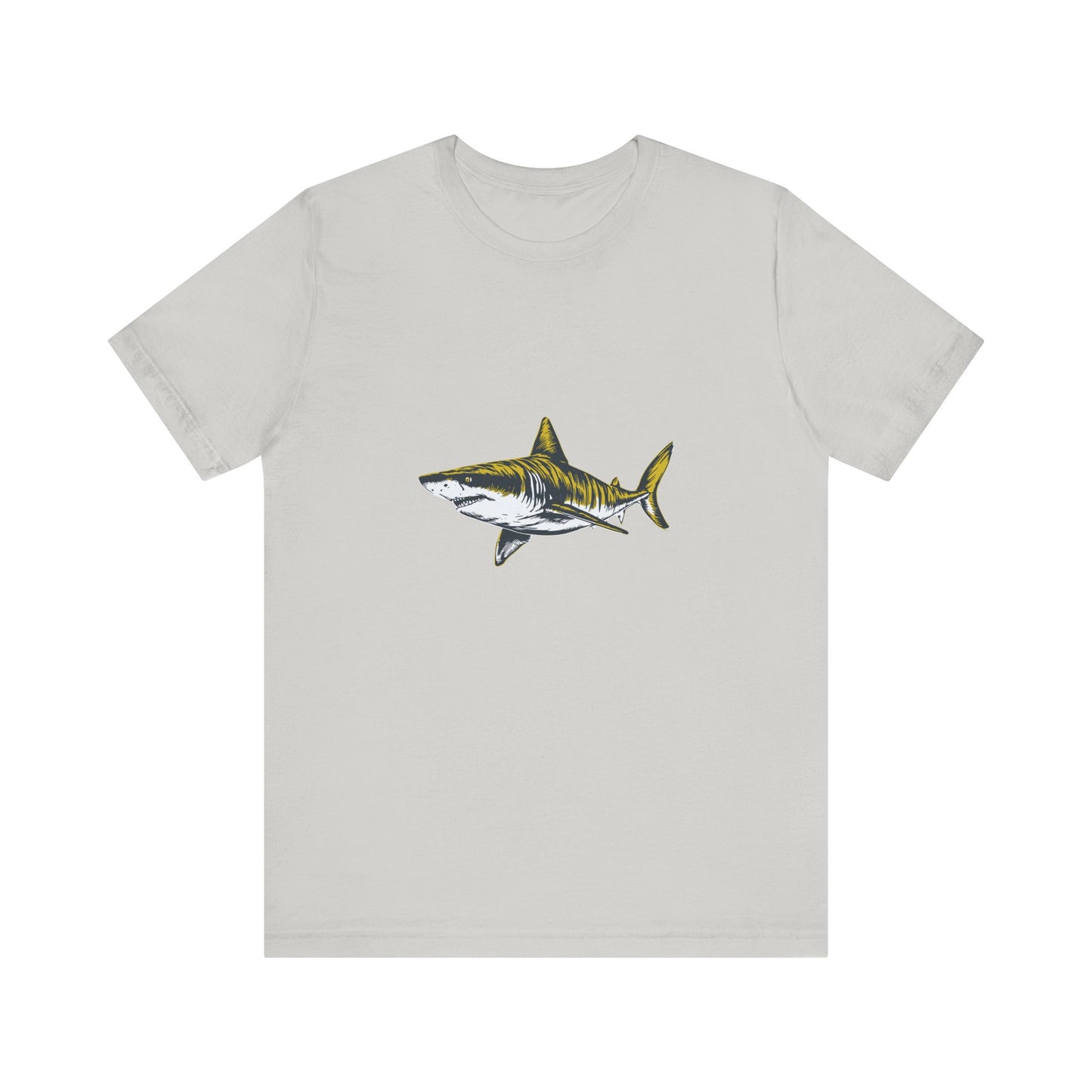 Vintage Tiger Shark Graphic Unisex Jersey Tee