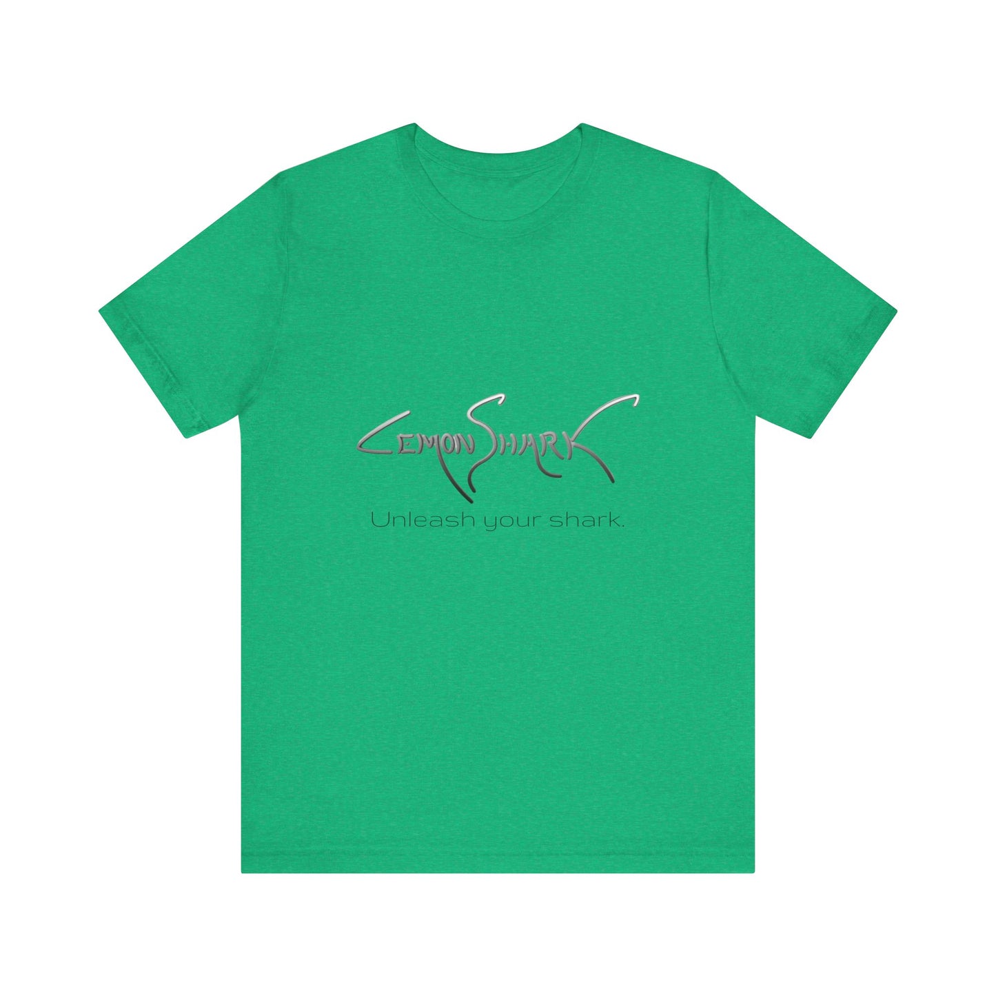 Lemon Shark Logo "Unleash your shark" Graphic Unisex Jersey Tee