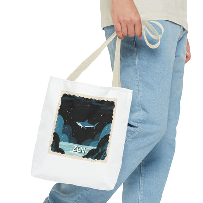 Shark Tote Bag - "Zen"