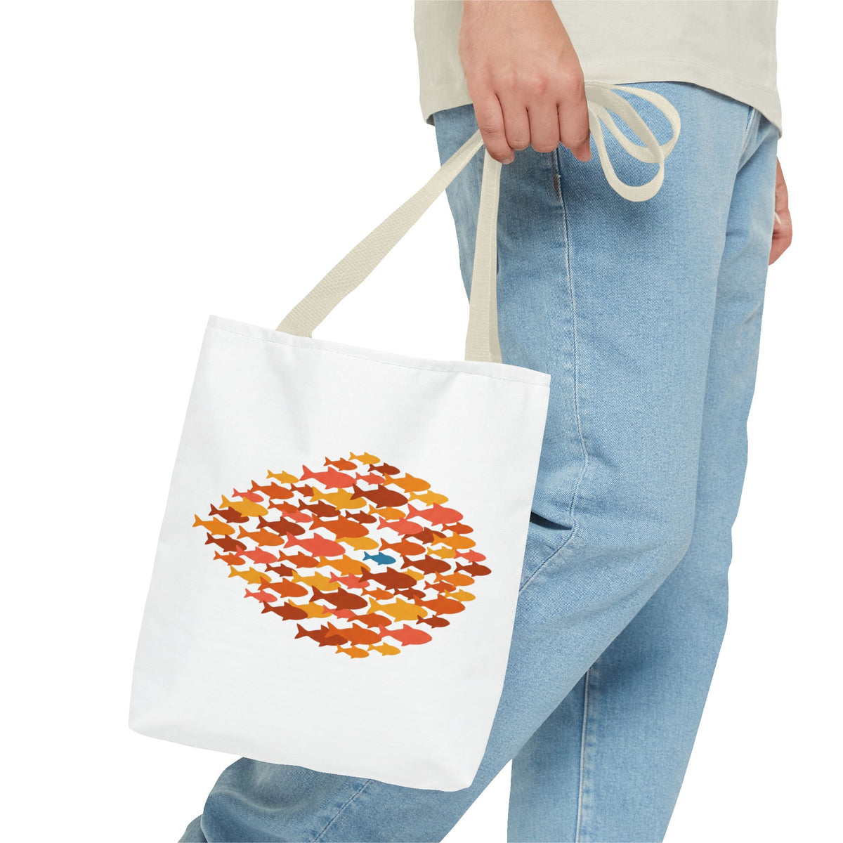 Fish Tote Bag - Fall School