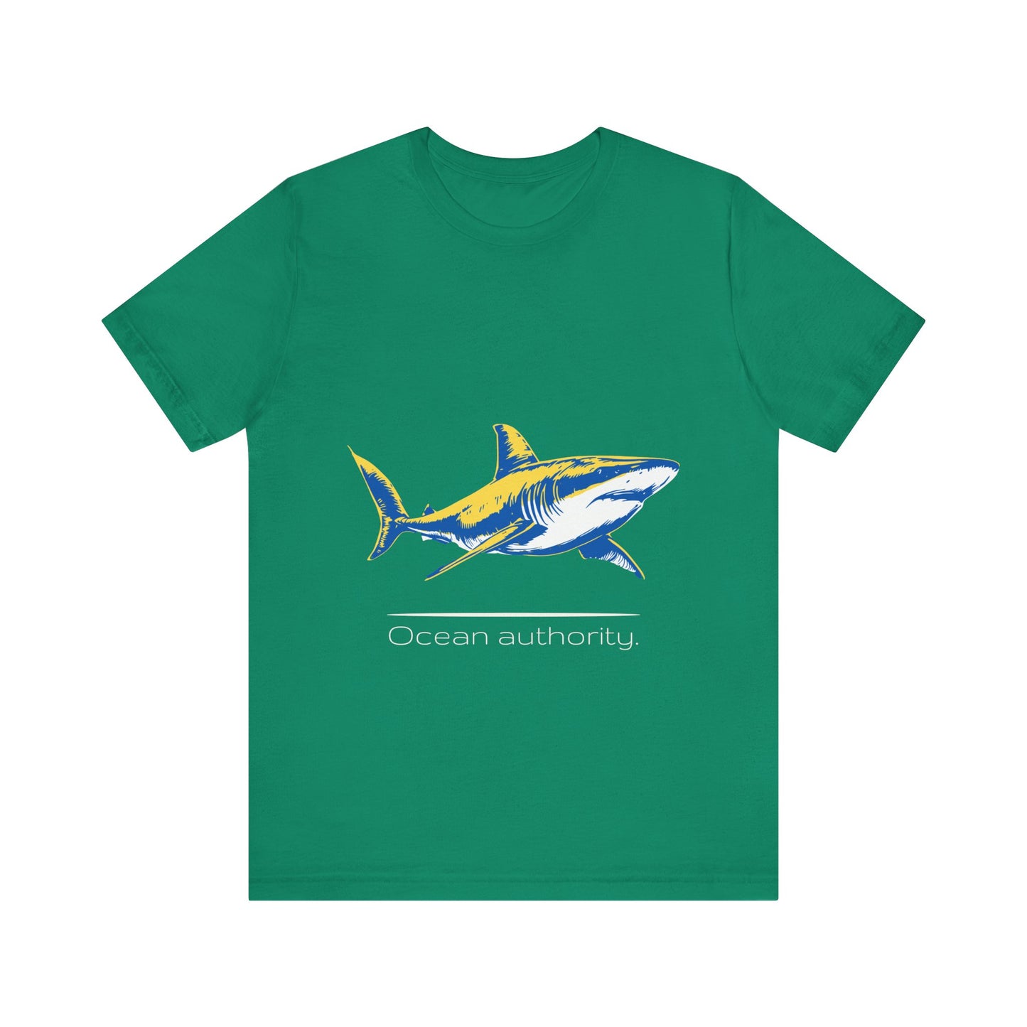 Great White Shark "Ocean authority" Graphic Unisex Jersey Tee