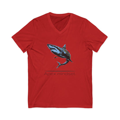•V• Shark V-Neck Tee - Apex Mindset