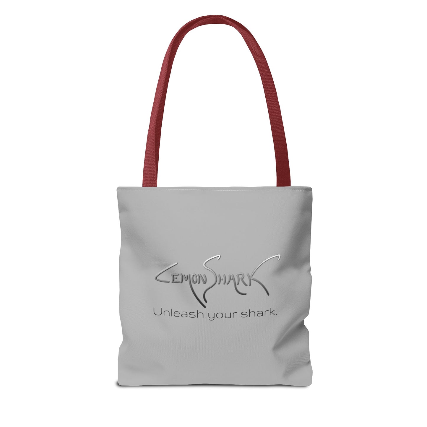 Shark Tote Bag - "Apex Mindset" Graphic Ocean Shopper