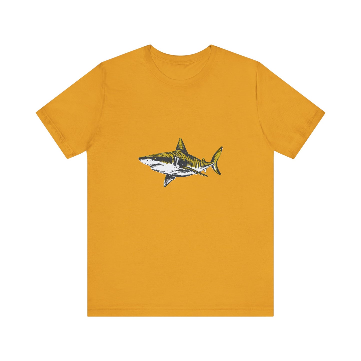 Vintage Tiger Shark Graphic Unisex Jersey Tee