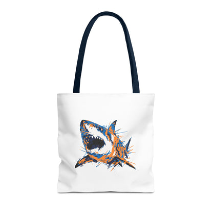 Shark Tote Bag - GW Slash Drawing NYK Colors