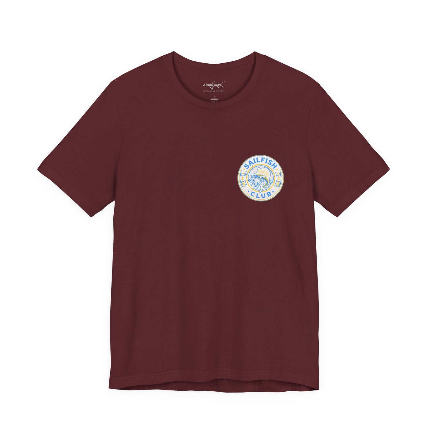 Sailfish Club Tee - Leap (Back Image, Front Logo)