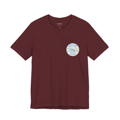 Sailfish Club Tee - Leap (Back Image, Front Logo)
