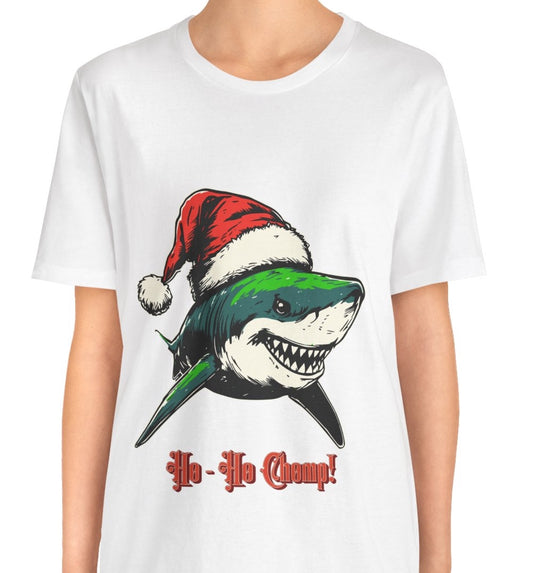 Christmas Shark Tee - Ho-Ho Chomp!