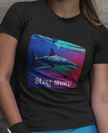 Shark Tee - Stay Sharp