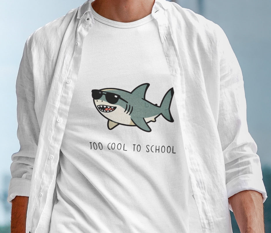 Sharky Tee - Too Cool to School
