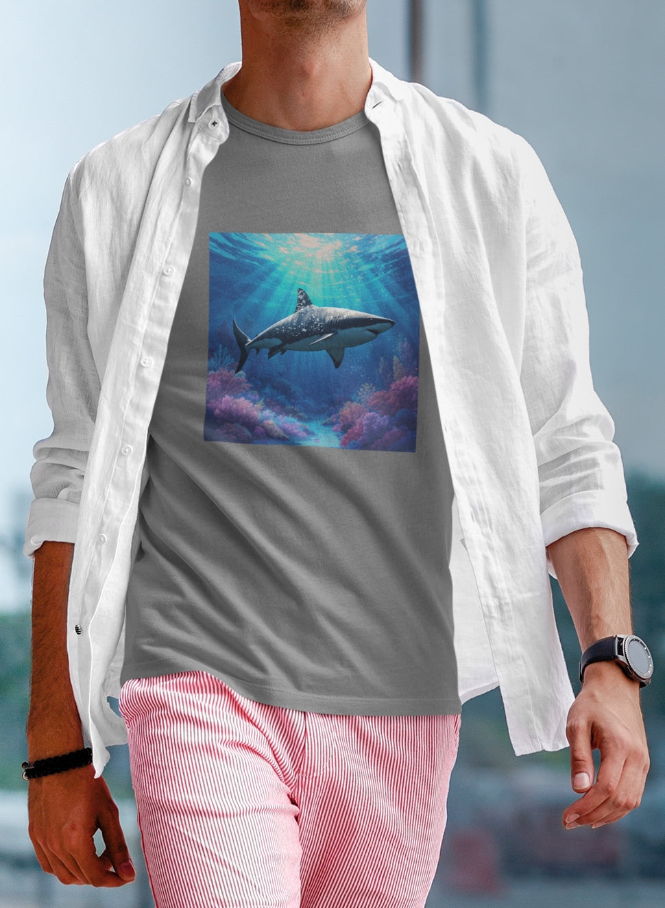 Shark Tee - Underwater and Chill
